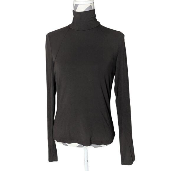 MAX MARA Weekend brown long sleeve turtleneck top size XL - Picture 1 of 5